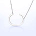 Fabulous Rose Gold Plated Stainless Steel Initial Letter Pendant Necklace - Minihomy