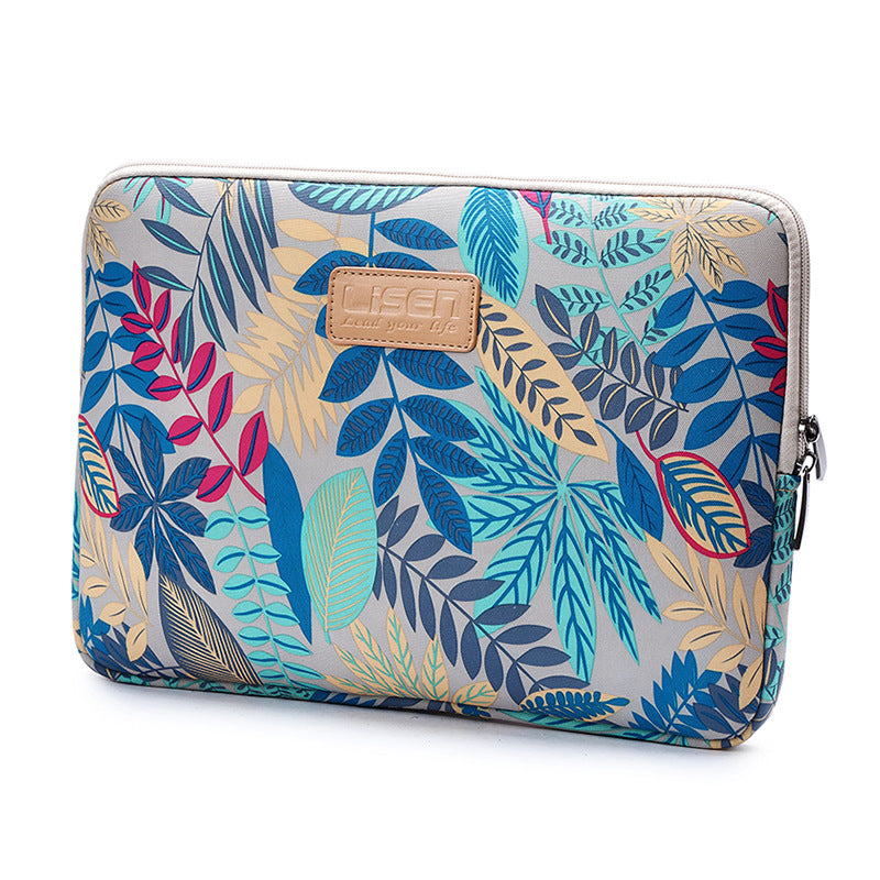 Colorful Leaf Notebook Sleeve Bag   Inch 15.6 Inch Computer Bag