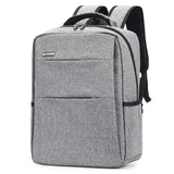 Waterproof and shockproof rechargeable backpack laptop bag