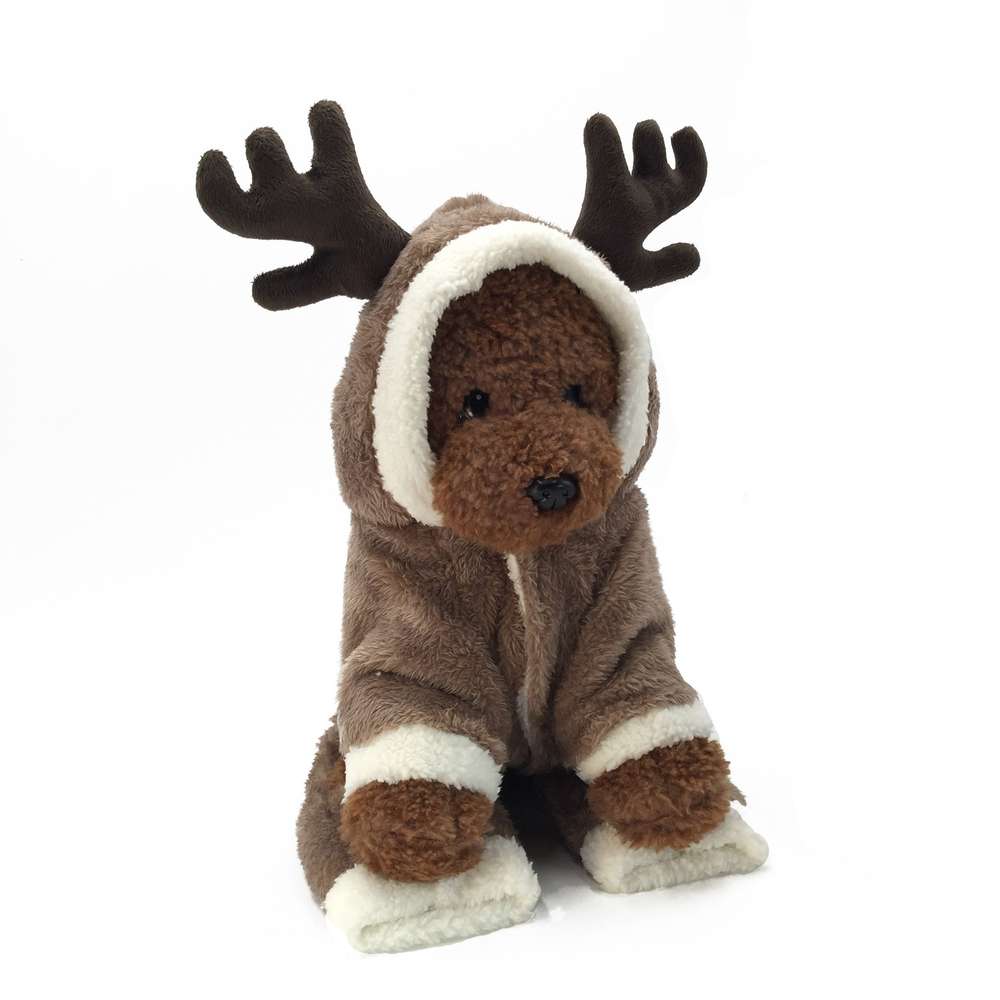 Elk Christmas Dog Clothes - Minihomy