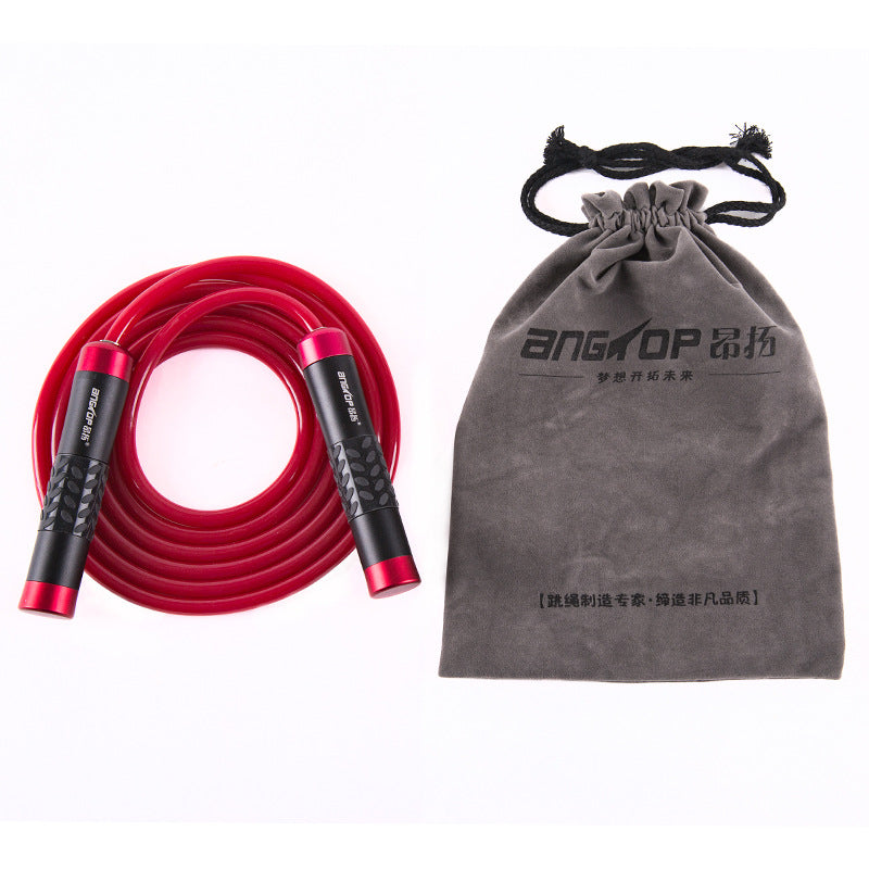 Sponge plastic handle bearing skipping rope