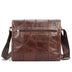 Genuine Leather Men's Bag Male Business Messenger Crossbody Bag - Minihomy