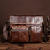 Genuine Leather Men's Bag Male Business Messenger Crossbody Bag - Minihomy