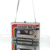 Cassette Tape Clutch Women Crystal Evening Bag - Minihomy