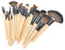 Manufacturer 24 Makeup Brushes 24 Wood Color Makeup Brushes 24 Horse Hair Sets Send Brush Pack Makeup Tools - Minihomy