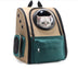 Cat Dog Out Door Portable Backpack Dog Cat astronaut transport travel carrying capsule tote double shoulder canvas bag - Minihomy