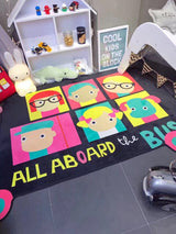 Cartoon baby climbing mat - Minihomy