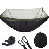 Fully Automatic Quick Opening Hammock With Mosquito Net - Minihomy