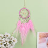 Small mini dream catcher pendant