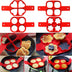 Silicone Non Stick Fantastic Egg Pancake Maker Ring Kitchen Baking Omelet Molds Flip Cooker Egg Ring Mold - Minihomy