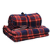 Red Plaid Sofa Blanket Office Lunch Break Cover Leg Cover Blanket