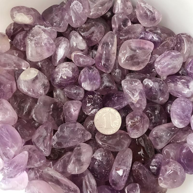 50g Natural Amethyst Rock Crystal Quartz Raw Gemstone - Minihomy