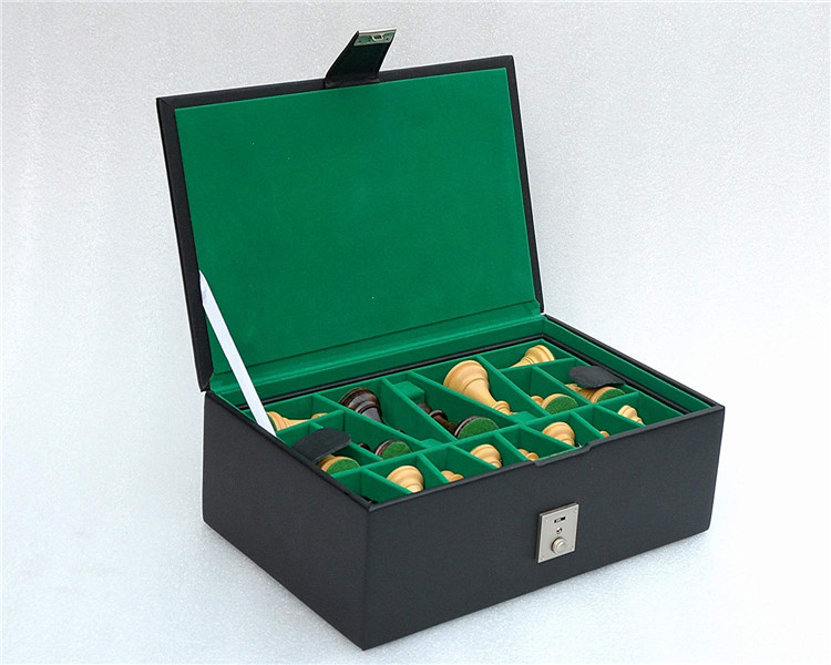 Chess Pieces Storage Box Large Pieces Leather Storage Box New Chess Box