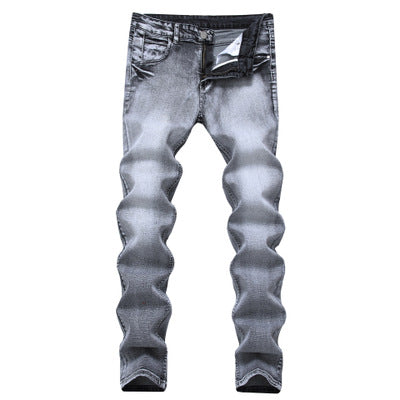 Slim Small Feet Long Pants Versatile Stretch Men's Casual Wear