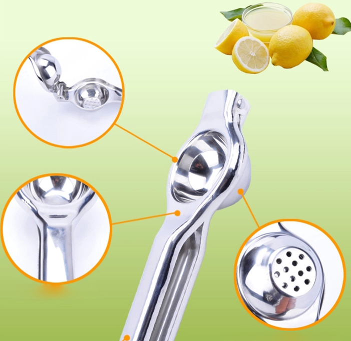 Stainless Steel Clip Manual Juicer Fruit Squeezer