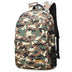 Backpack female college students camouflage bag,  leisure backpack, men's Korean travel computer package - Minihomy