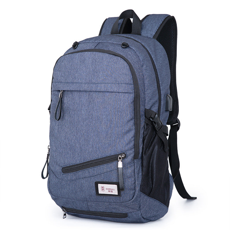 Men's shoulder bag, schoolbag, basketball bag, middle school students' charging Sports Backpack