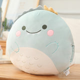 Cartoon Dinosaur Pig Bear Penguin Hands Warm Pillow Down Cotton - Minihomy