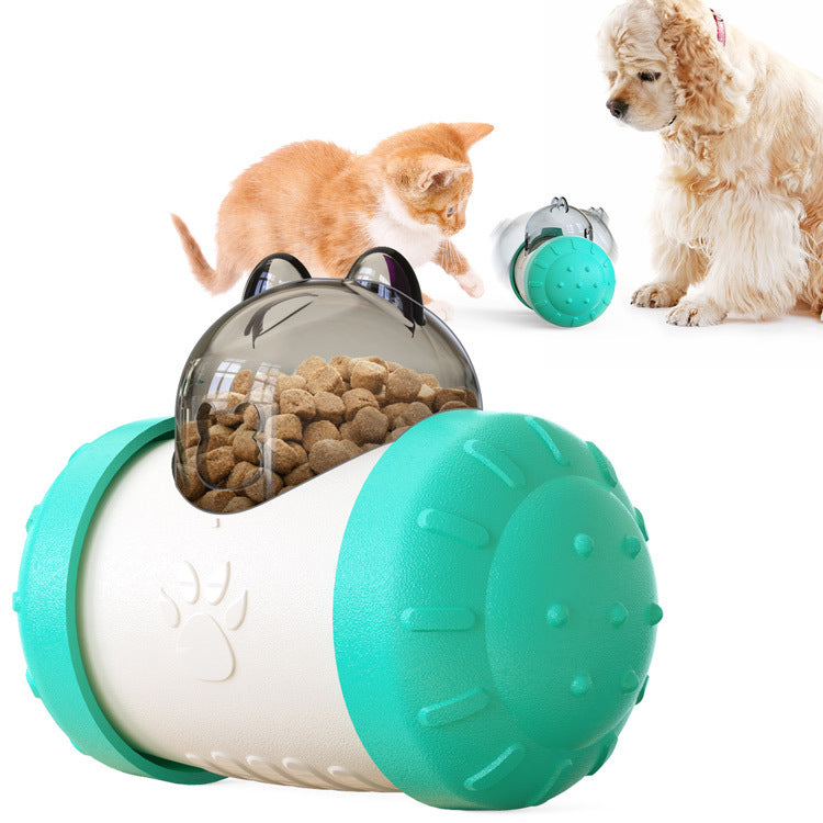 Funny Dog Treat Leaking Toy With Wheel Interactive Toy For Dogs Puppies Cats Pet Products Supplies Accessories - Minihomy