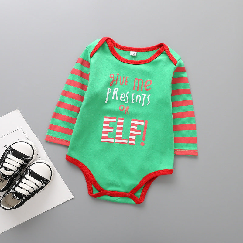 Baby Christmas Long Sleeve Jumpsuit - Minihomy