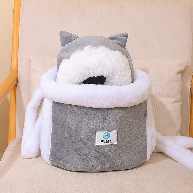 All-in-one Cute Japanese And Korean Style Supplies Cat Bag - Minihomy