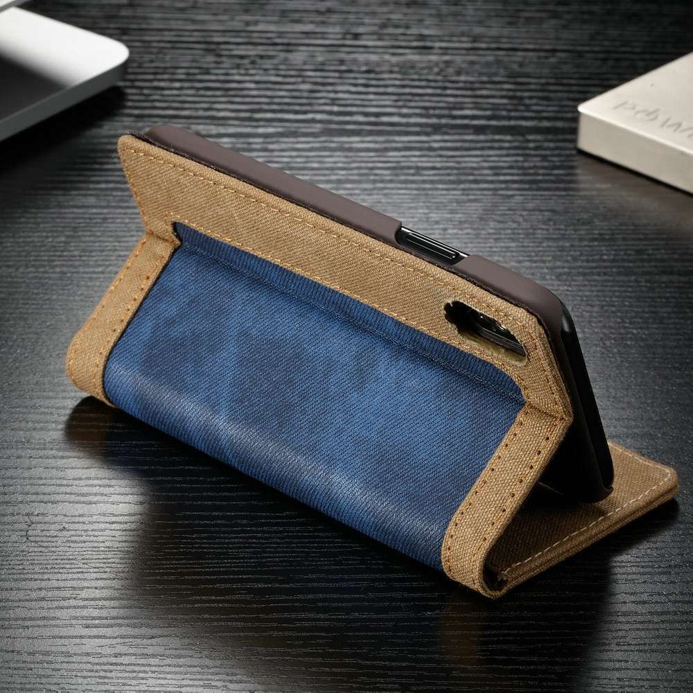 Canvas material  leather Phone case - Minihomy