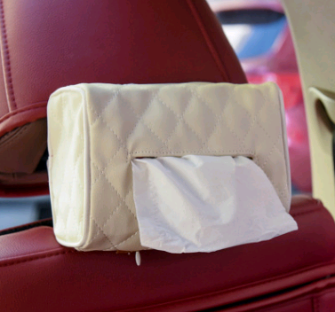 Sun visor chair back-mounted car interior tissue box creative car supplies paper towel set