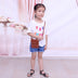 Girls change small bag children bags Pu all-match creative  package small fox tassel bag