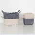 Nordic Wind Hand-woven Thick Cotton Rope Storage Basket