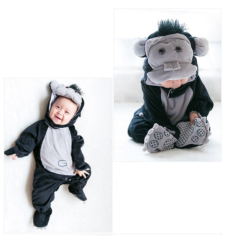 Baby Halloween Animal Jumpsuit - Minihomy