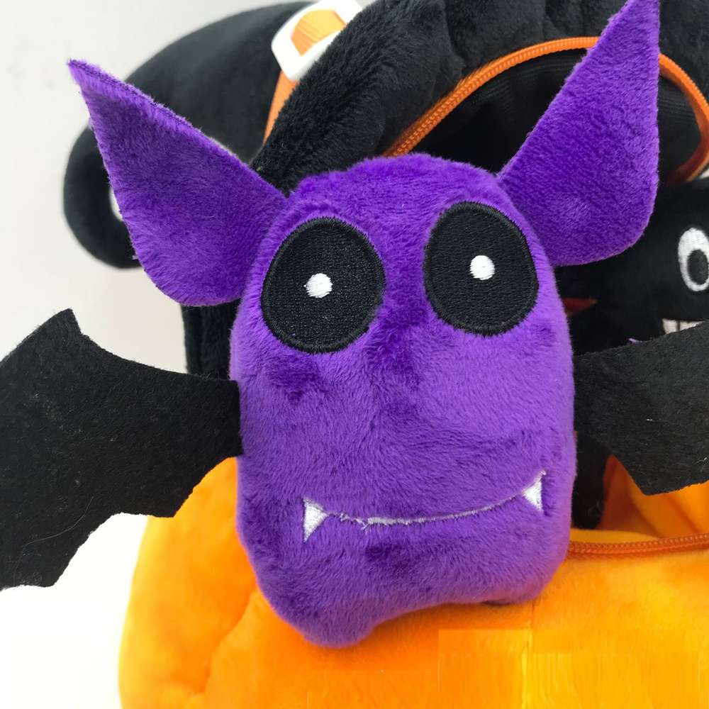 Halloween Hat Pumpkin Pillow Plush Toy - Minihomy