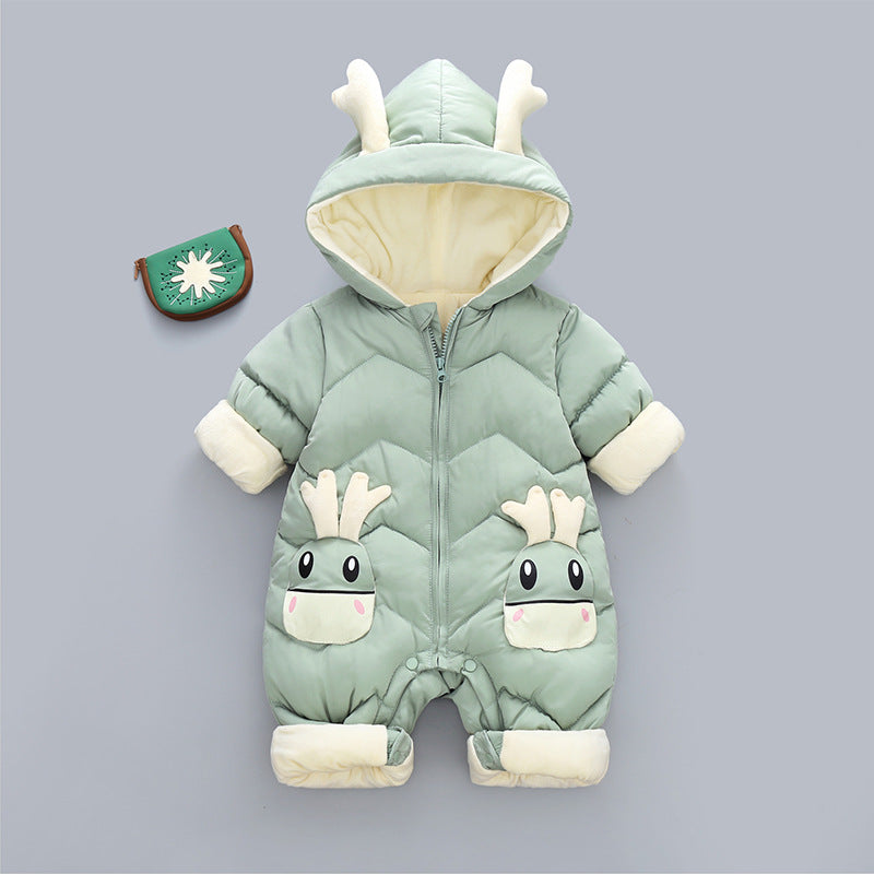 Baby winter romper outwear - Minihomy