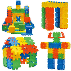 110pcs Set DIY Lepin Building Blocks Baby Boys And Girls 3D Blocks Funny Educational Mosaic Toys For Children Kids Block Toys - Minihomy