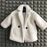 Big Kids Fur Coat for Autumn and Winter