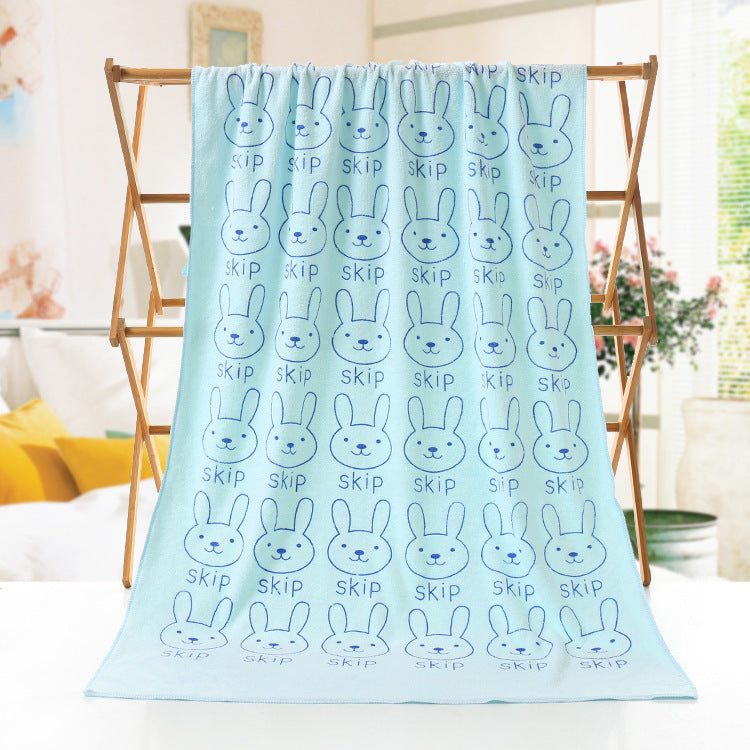 Bath towel beach towel cartoon print - Minihomy