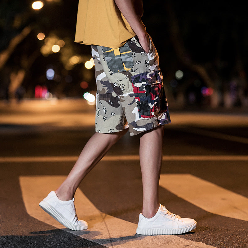 Summer Camouflage Tactical Cargo Shorts Men