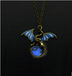 Glowing Dragon Pendant Necklace - Minihomy