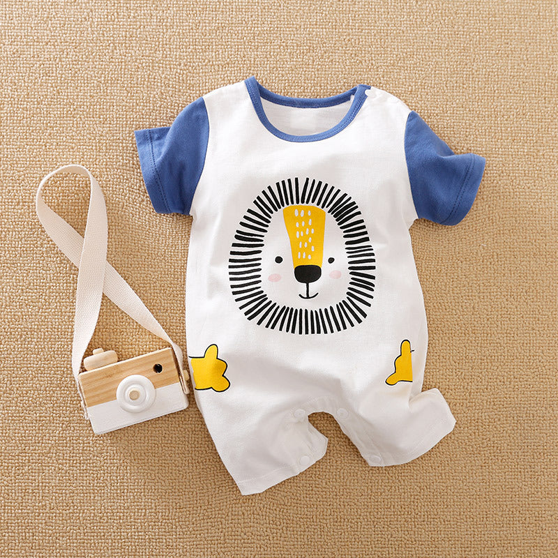 Baby Clothes Short Sleeve Baby Casual Onesies - Minihomy