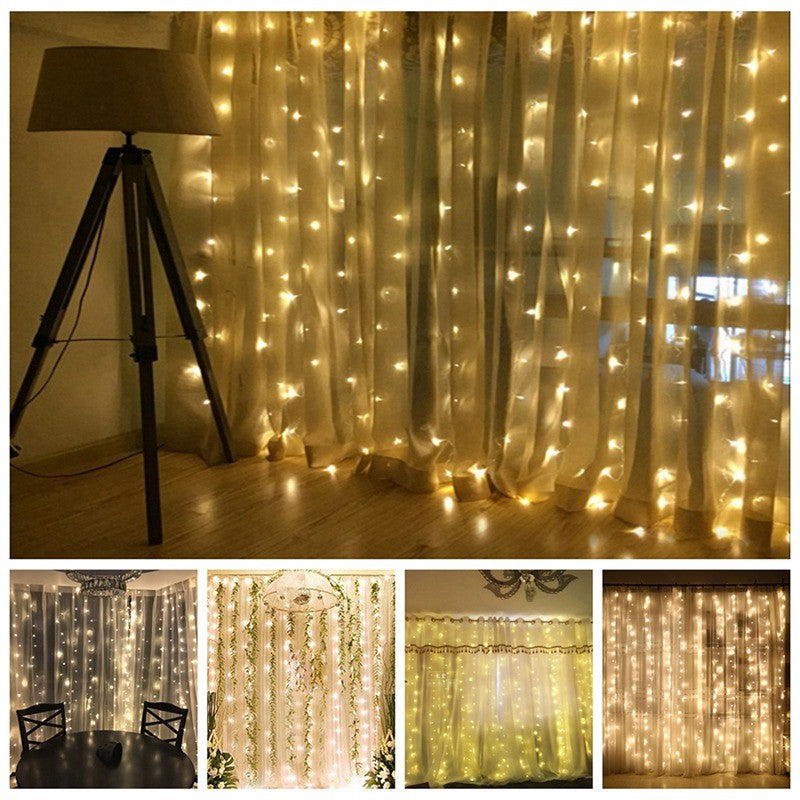 Christmas LED Curtain Lights - Minihomy