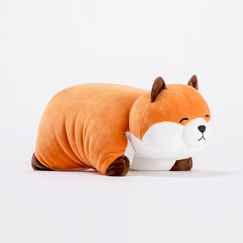 Fox plush pillow