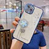 Luxury 3D Cute Flower Spin Stand Holder Phone Case