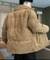 Corduroy Padded Jacket Men Winter Thickening - Minihomy