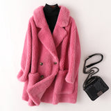 Women's Mid-length Loose Wool Coat