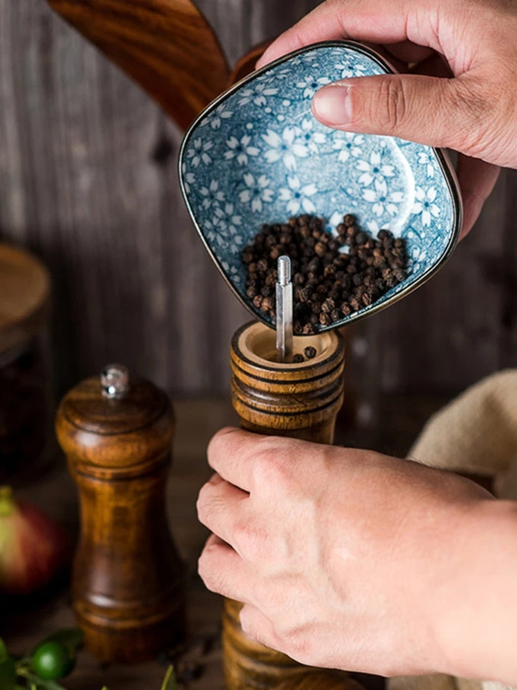 Manual Wooden Grinder Kitchen Supplies - Minihomy