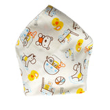 Baby Bibs Waterproof Triangle Cotton Cartoon Child Baberos Bandana Bibs