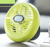 Portable camping fan light