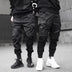 Joggers Cargo Pants for Men Casual Hip Hop Hit Color Pocket Male Trousers - Minihomy