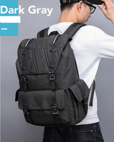 Backpacks Hasp & String Opening Unisex School Backpack for 15.6" Laptop Waterproof Bag