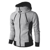 Men's High-Necked Hooded Jacket - Minihomy