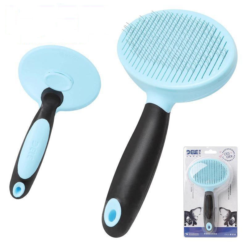 Steel Needle Round Head Massage Hair Removal Comb